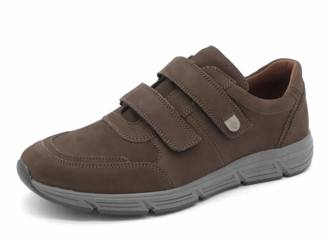 Wäldlaufer Heren Klittenbandschoen 323301-055 - Taupe - afbeelding 2 van 5