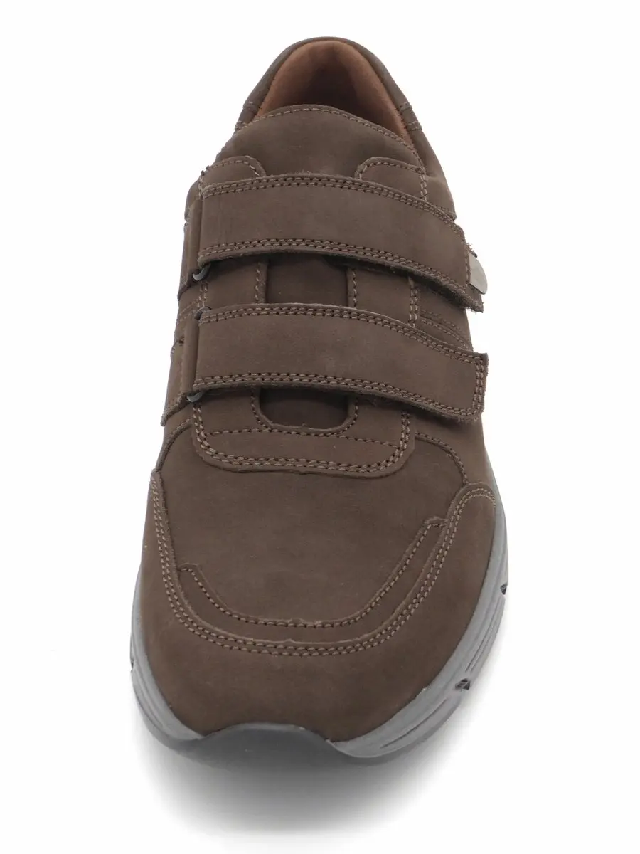 Wäldlaufer Heren Klittenbandschoen 323301-055 - Taupe - afbeelding 4 van 5