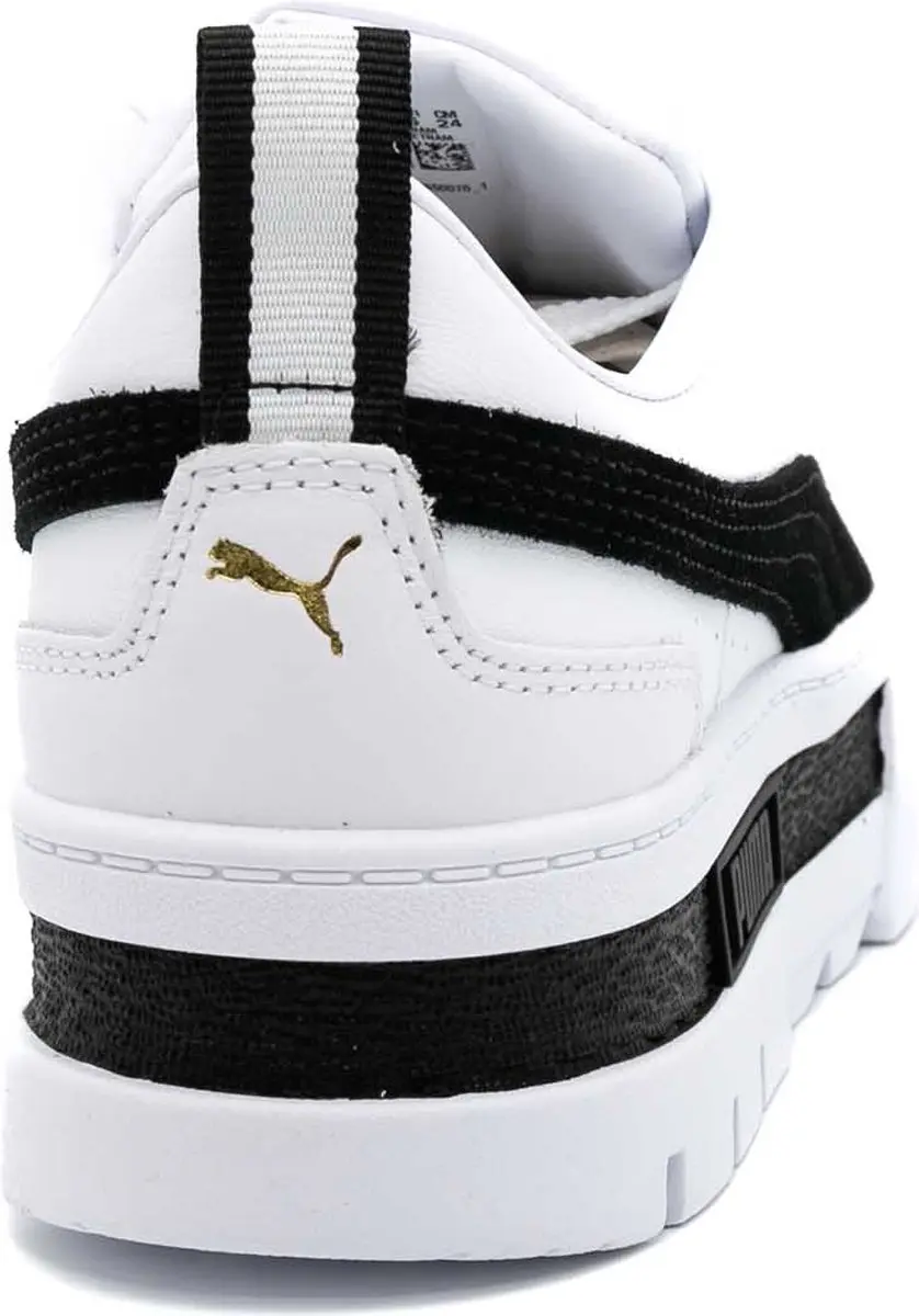 PUMA Mayze Lth Wn Lage Sneakers - Wit - Maat 41 - afbeelding 5 van 6