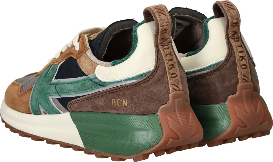 Kaotiko Vancouver Earth Heren Sneakers - Cognac - 42 - afbeelding 6 van 6