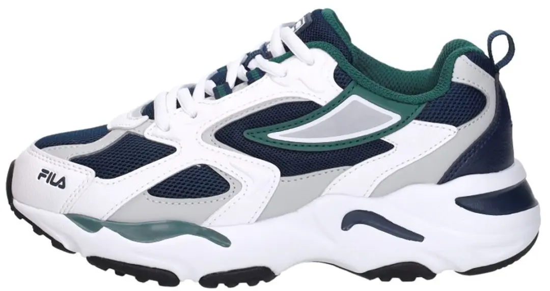 Fila Ray Tracer Sneakers Jongens - Wit - Maat 34 - afbeelding 2 van 6