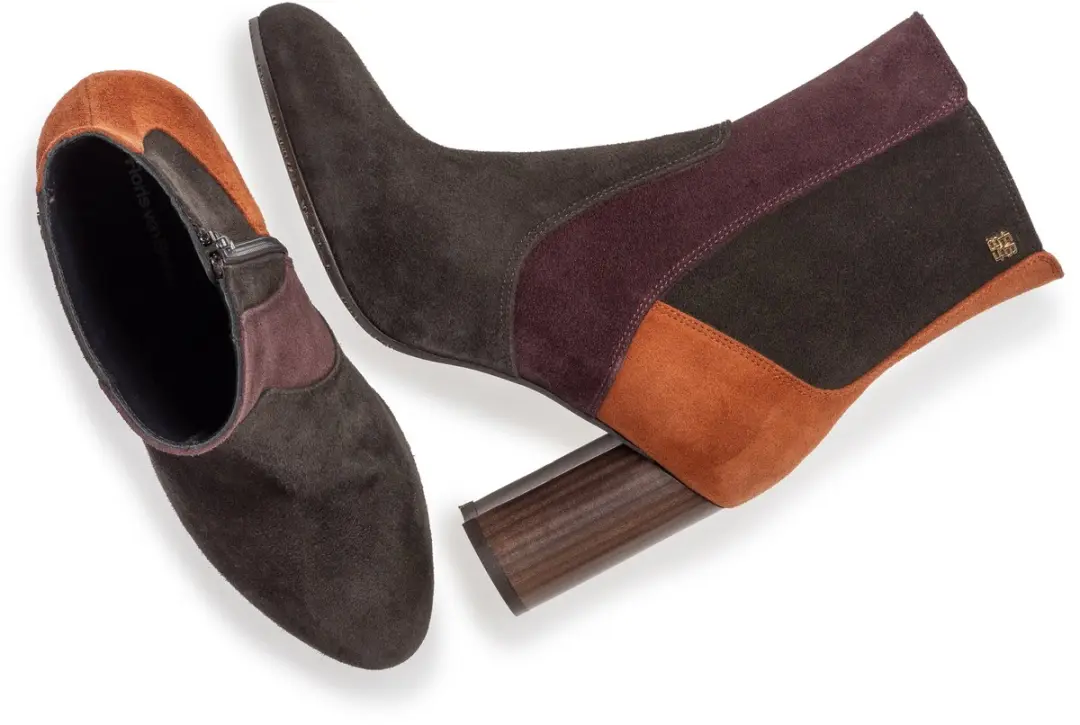 Floris van Bommel Kaci Enkellaarsjes Sfw-50075 - Bruin