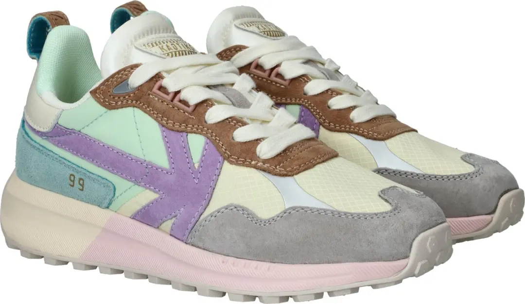 Kaotiko Detroit Sneakers Dames - Multi - afbeelding 4 van 6
