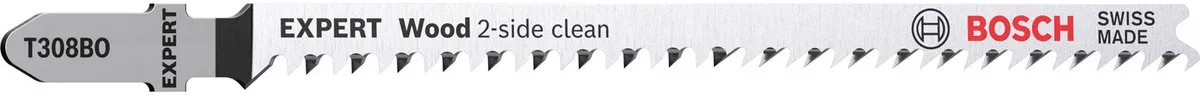 Bosch Professional EXPERT T308BO Decoupeerzaagblad - 5 Stuks - Hout