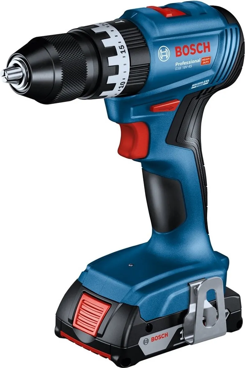 Bosch Professional GSB 18V-45 Accu Klopboormachine 18V