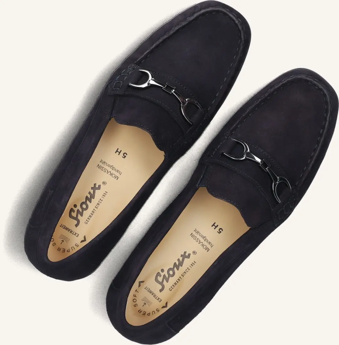 Sioux Cortizia Mocassins Dames - Blauw 41 - afbeelding 6 van 6