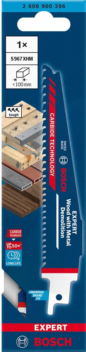 Bosch Professional S967XHM Reciprozaagblad - Metaal/Hout