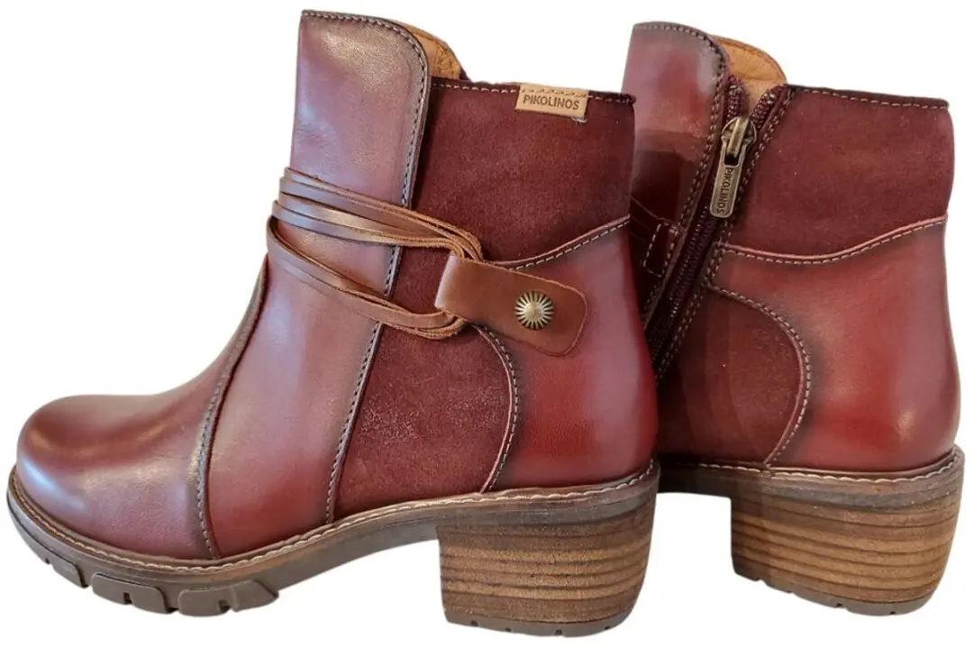 Pikolinos San Sebastia W1T-8906C2 Laarsjes - Rood 39 - afbeelding 6 van 6