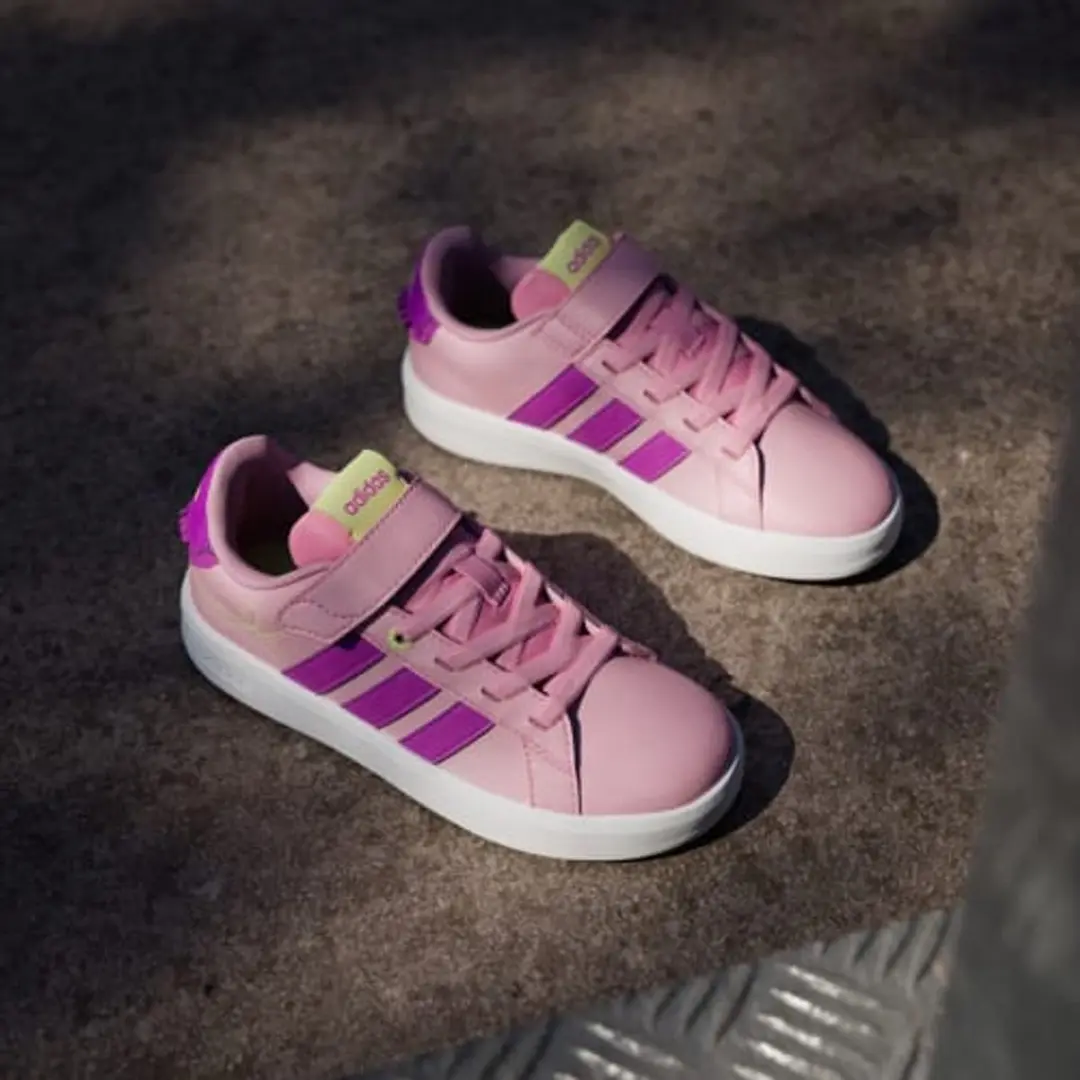 Adidas Grand Court 3.0 ORY69 Sportschoenen - Roze - 31.5 - afbeelding 3 van 6
