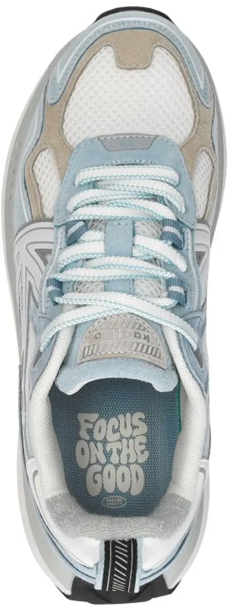 Kaotiko Detroit Tech Sneakers Laag - Licht Blauw - afbeelding 5 van 6