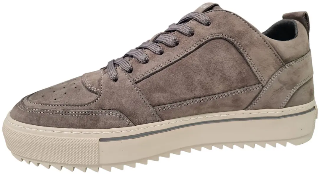 Rehab Creon Nub Grijze Nubuck Heren Sneakers - 43 - afbeelding 5 van 6