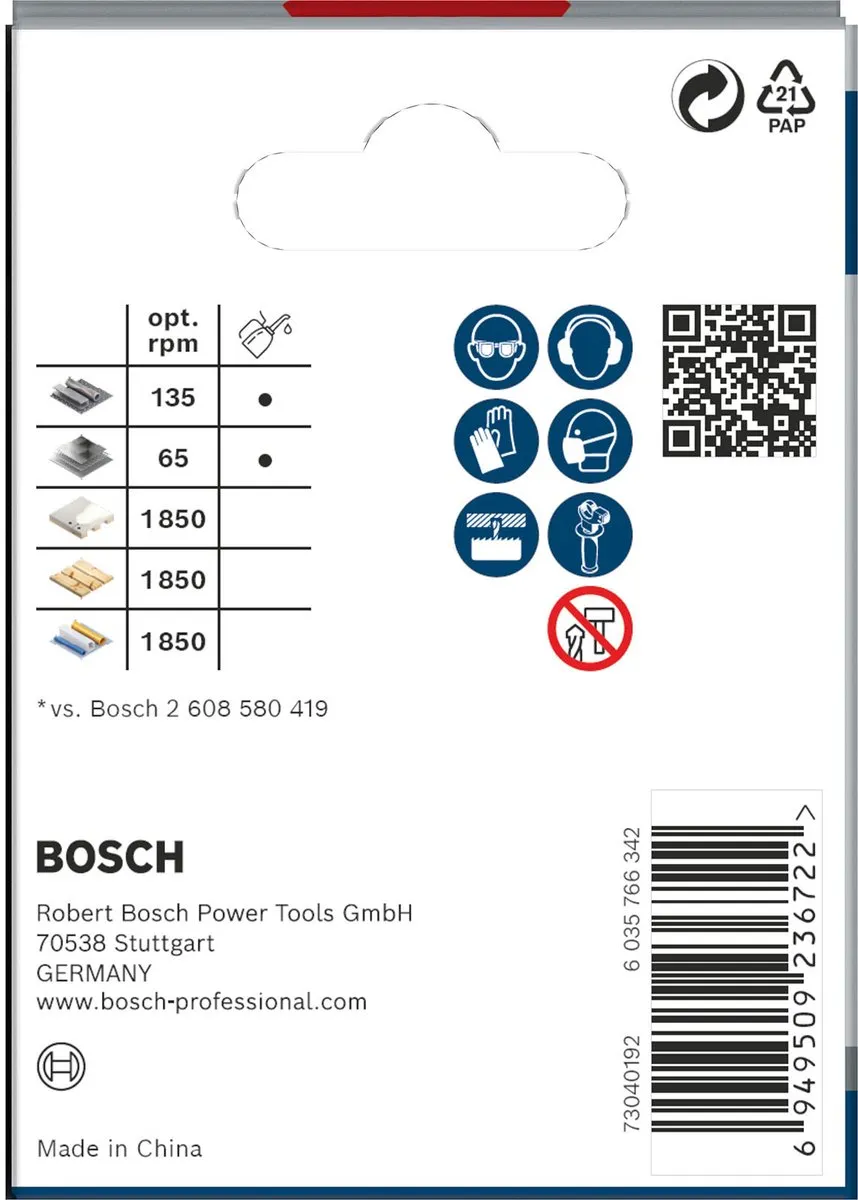 Bosch Professional Multi Materiaal Gatenzaag 64mm - 2608584844