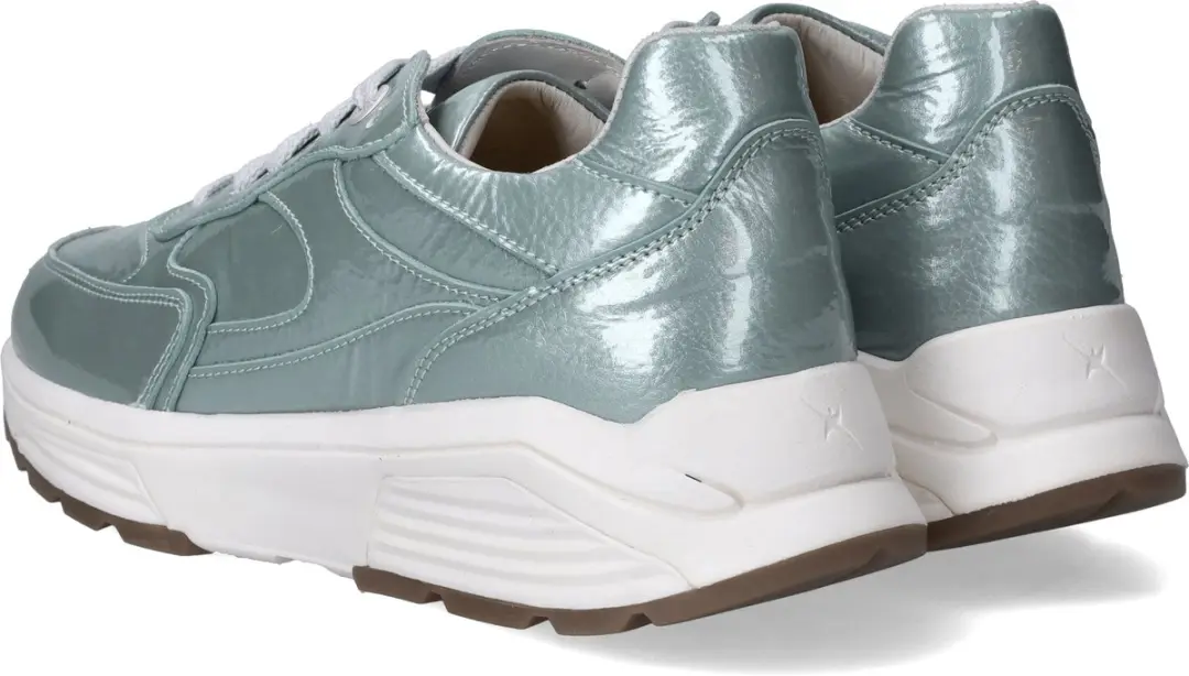 Xsensible Ponte Vecchio Dames Veterschoenen - Lichtblauw 38