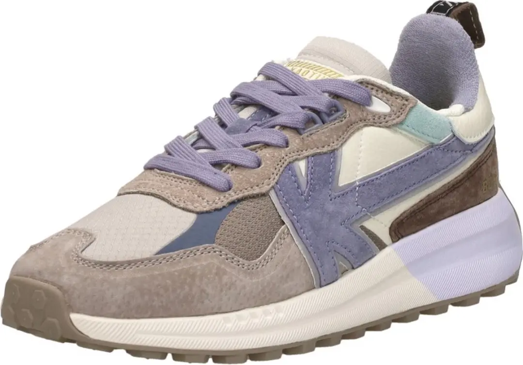 Kaotiko Detroit Leren Sneakers Dames - Multi - afbeelding 4 van 6