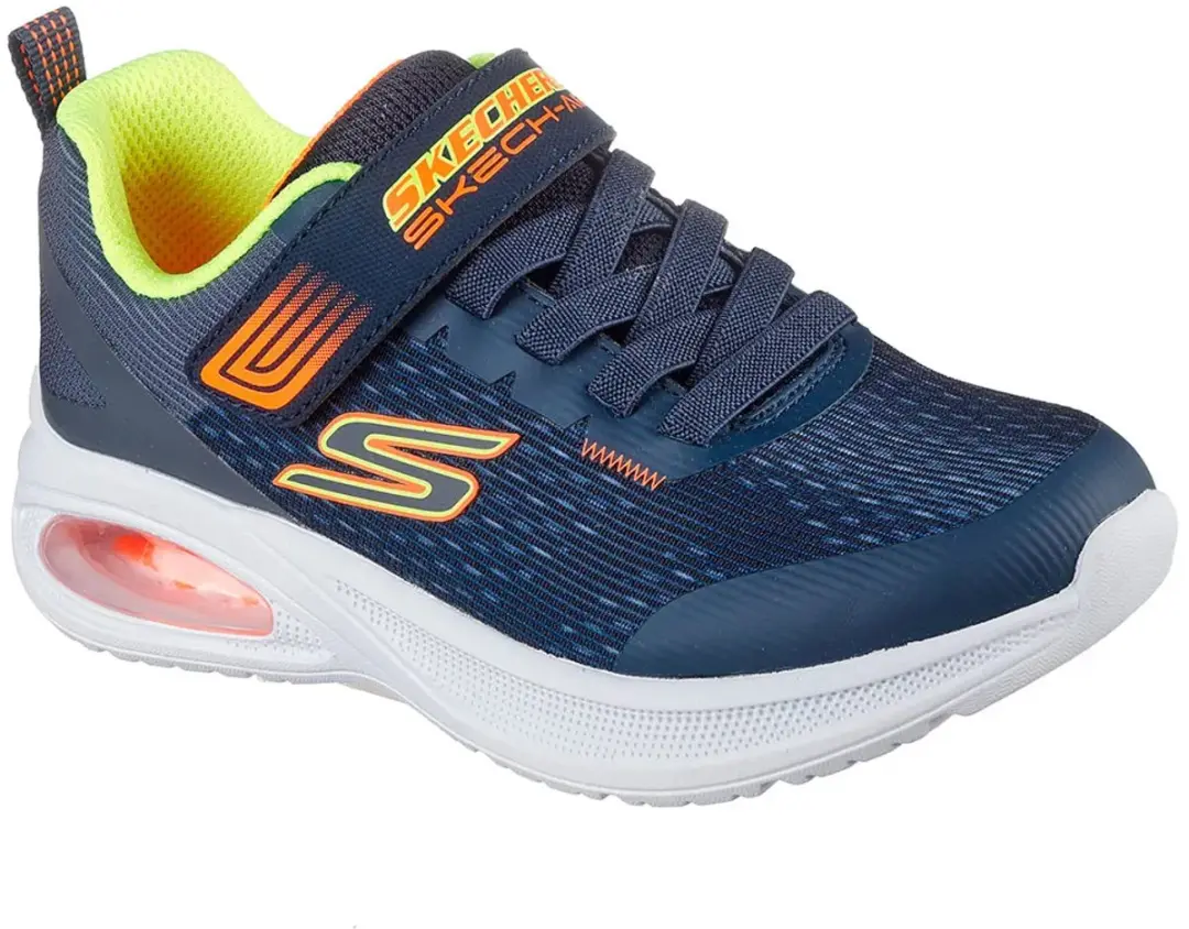 Skechers Microspec Max Advance Squad P Schoenen Blauw EU 33 1/2 Kinderen