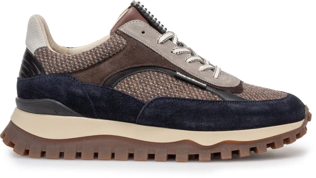 Floris van Bommel DE GROMMER 05.10 Lage Sneakers - Bruin - Maat 44
