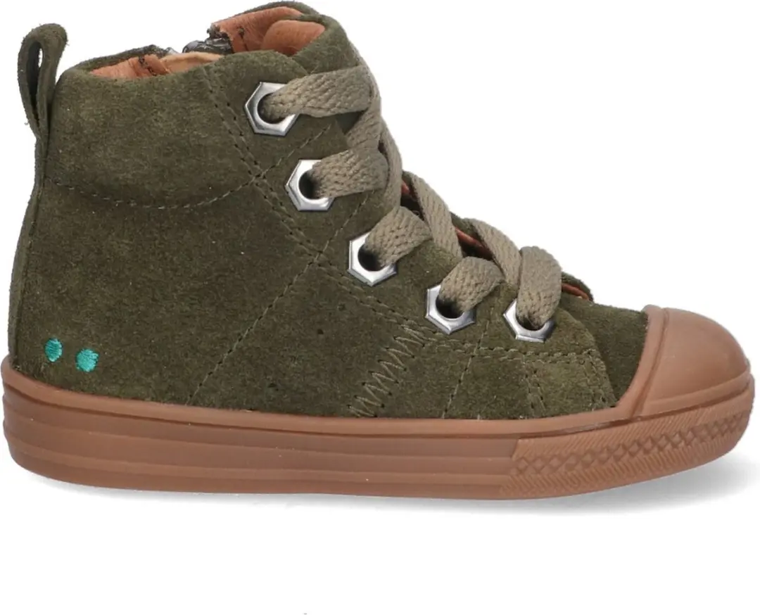 Feline Ferm Hoge Sneakers Jongens Legergroen