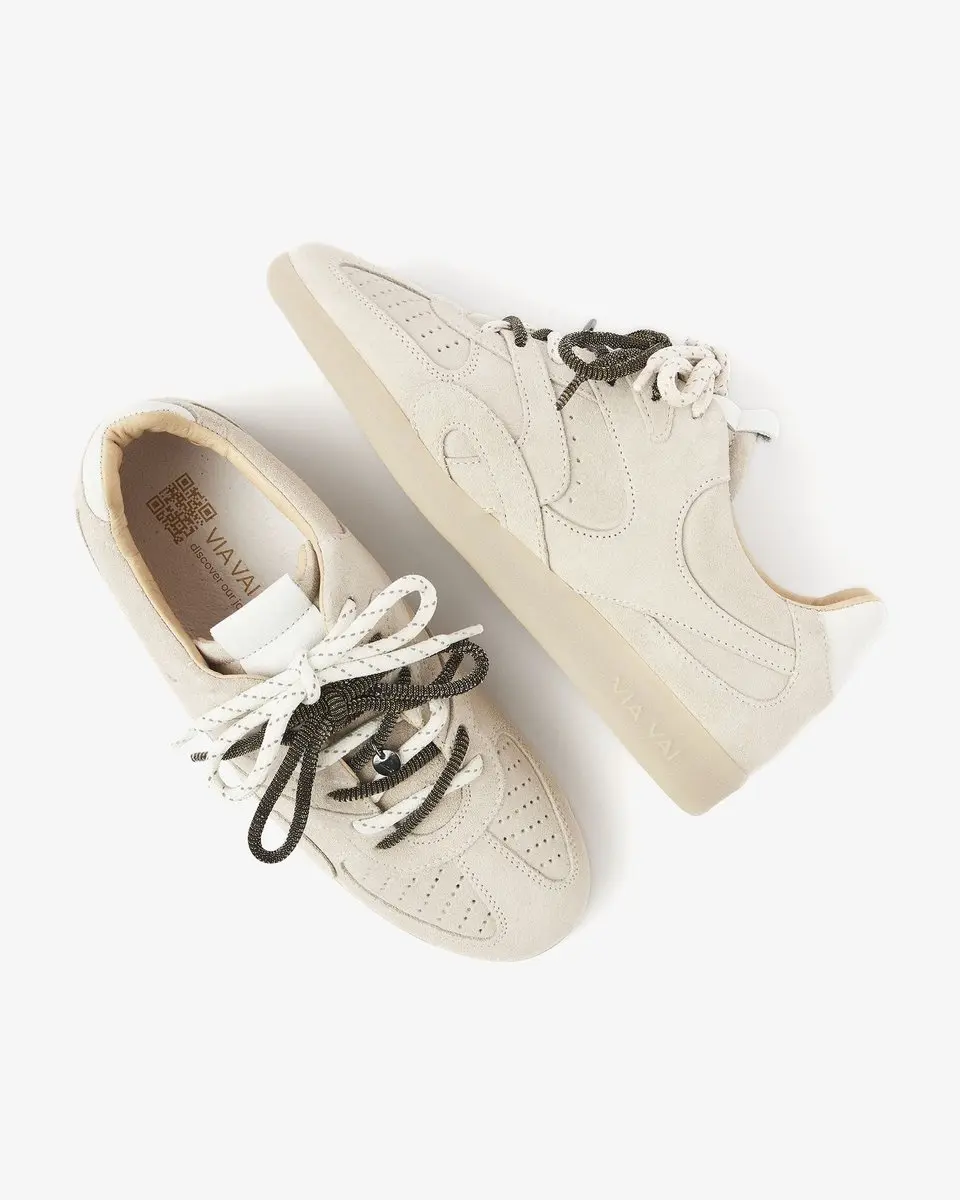 VIA VAI Nilla Macy Sneakers Dames - Beige - afbeelding 3 van 6