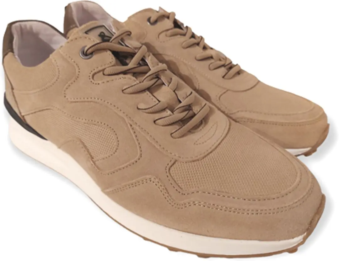 Australian Sneaker Odysey Suède 15.1598.02-D79 Sand-Cognac
