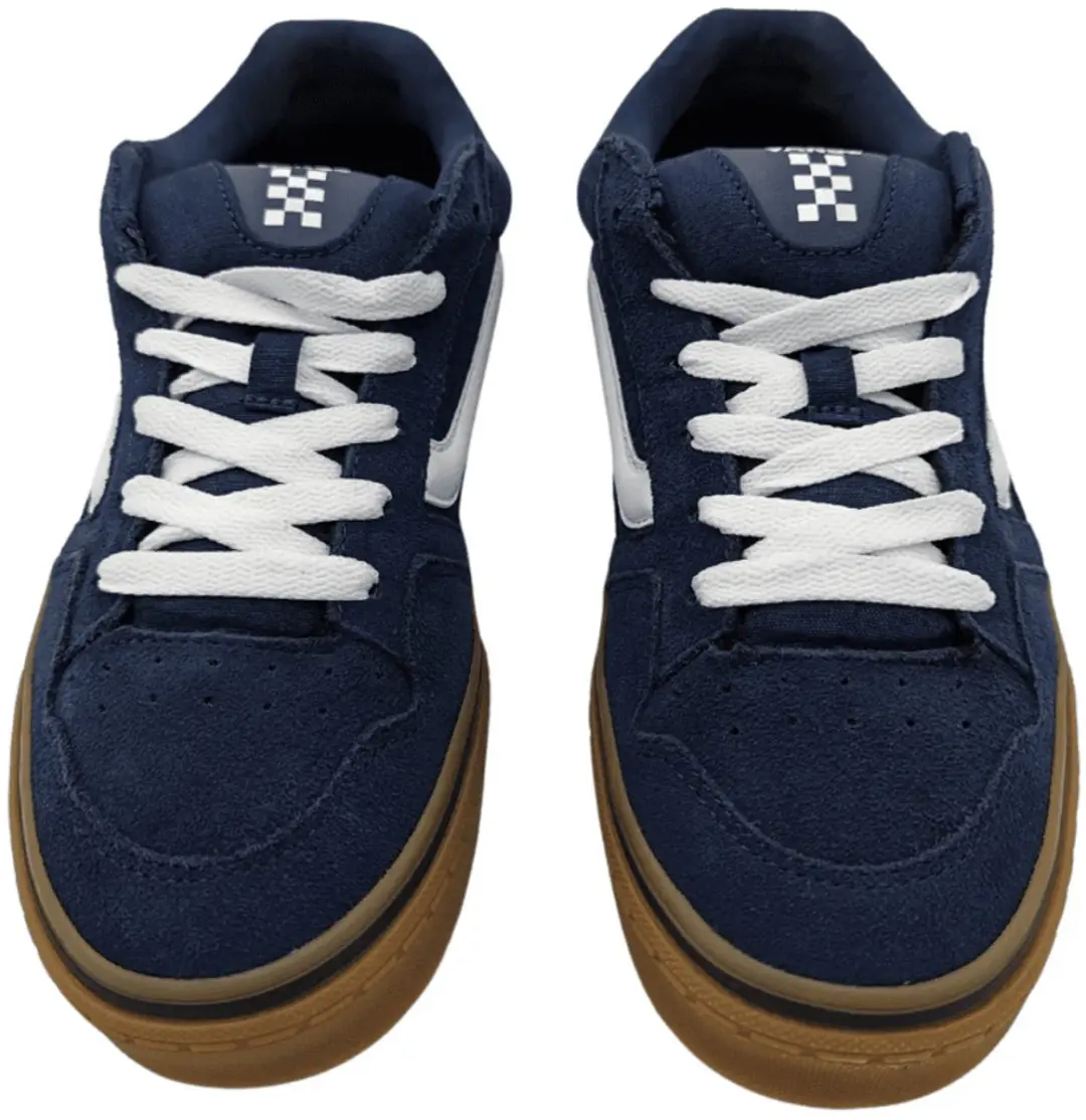 Vans Heren Sneaker Mn Caldrone Suede Dress Blues/gum
