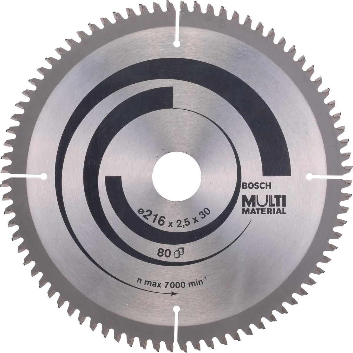 Bosch Professional Cirkelzaagblad Multi Material 216mm