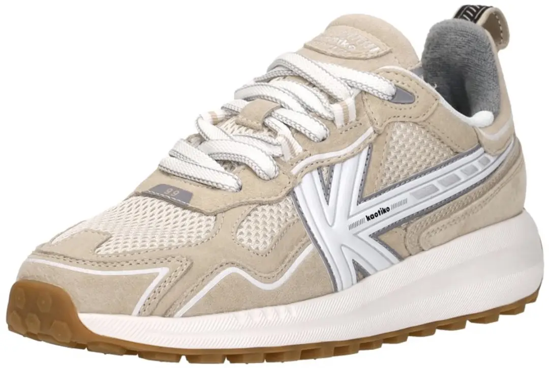 Kaotiko Detroit Tech Sneakers Laag - Beige - 36 - afbeelding 4 van 6