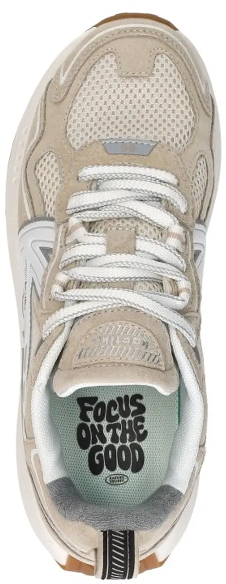 Kaotiko Detroit Tech Sneakers Laag - Beige - 36 - afbeelding 5 van 6