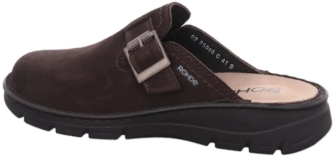 Rohde Pantoffels 5998 Espresso - Maat 45