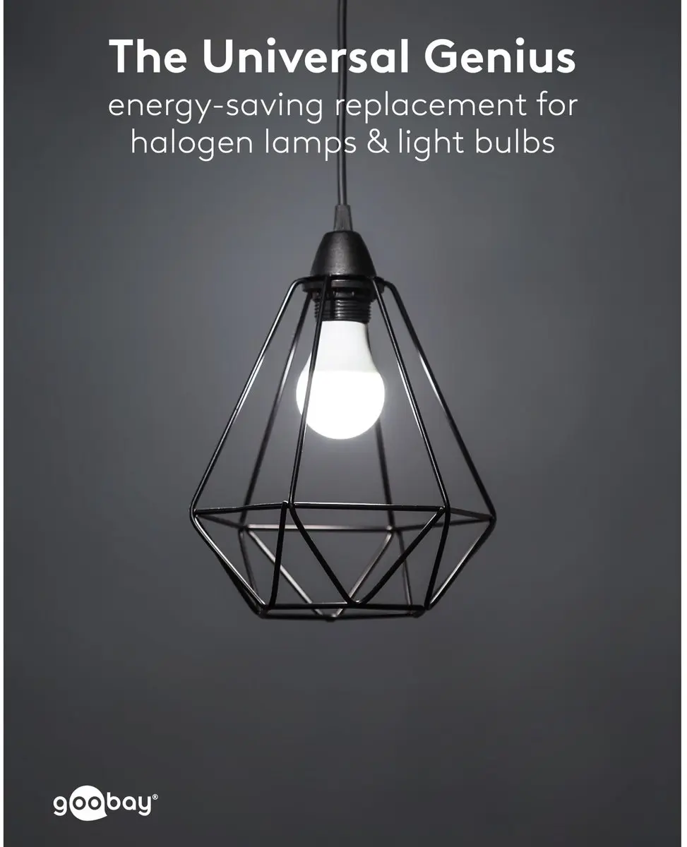 Goobay LED-lamp E27 11W Warm Wit