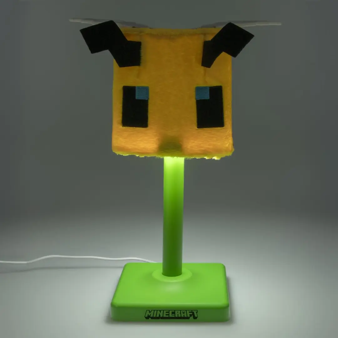 Paladone Minecraft Bee SoftGlo Lamp - Pluche Kap - Multi