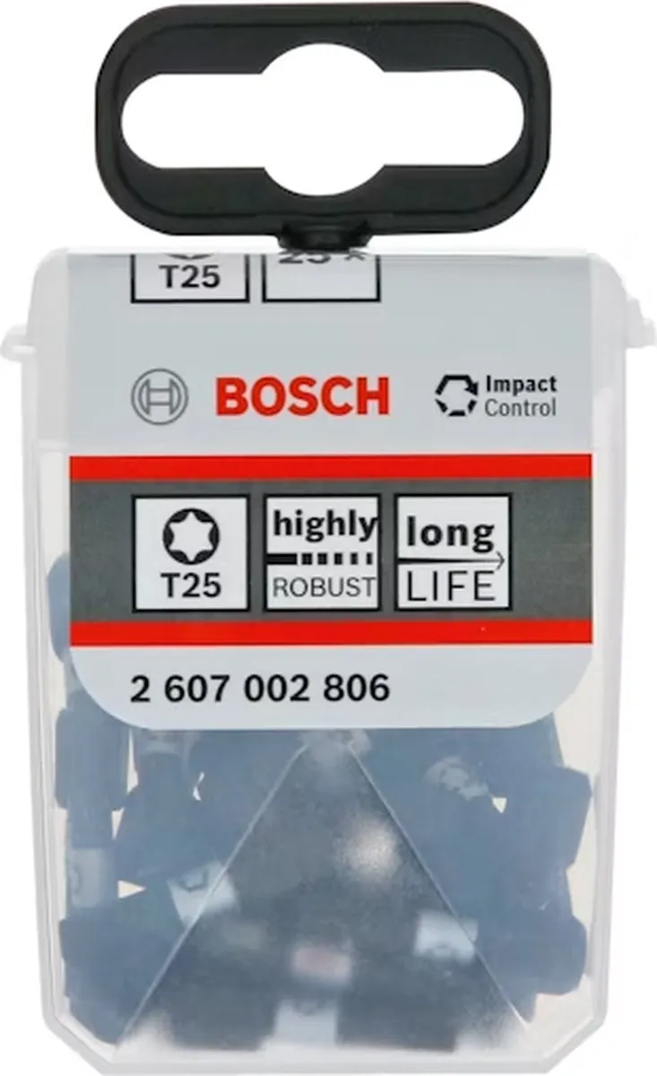 Bosch Professional Impact 25-delige Bitset T25