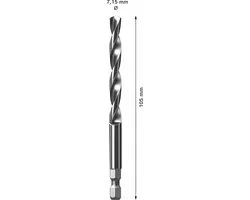 Bosch Professional EXPERT Centreerboor HSS-G 7,15 x 105mm - Metaal