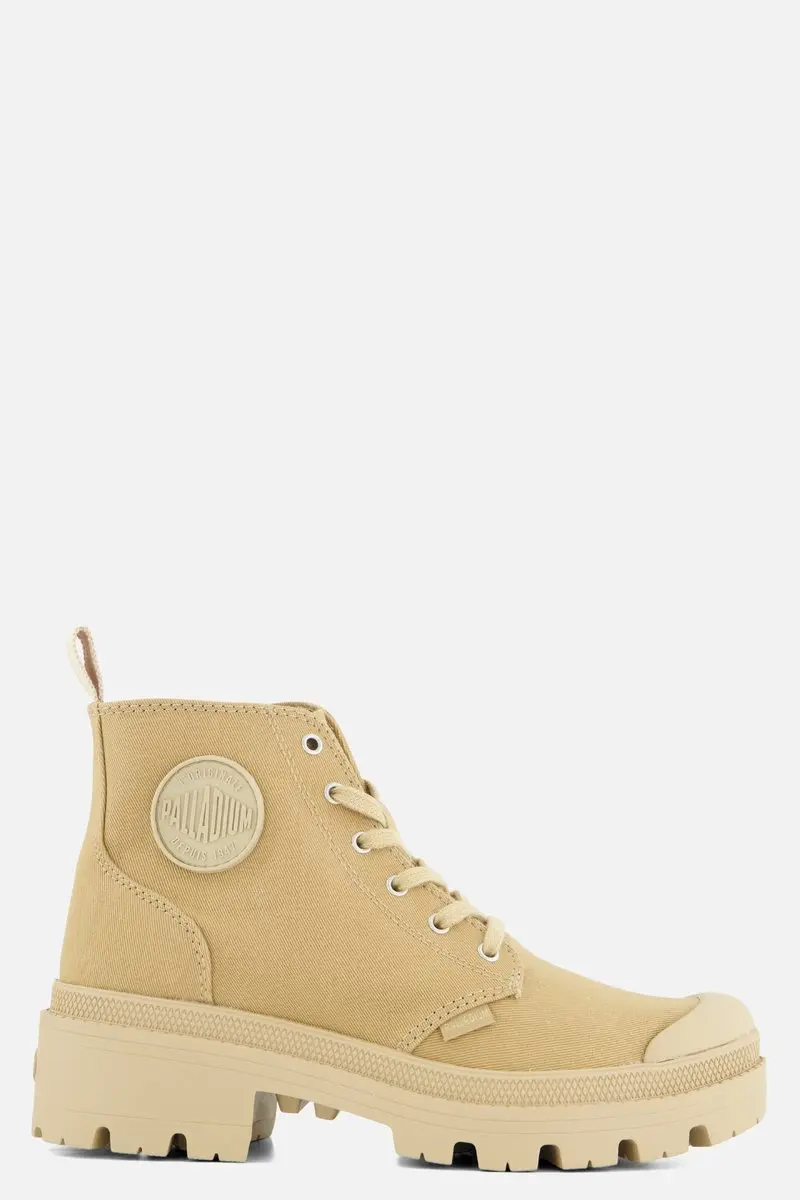 Palladium Pallabase Veterboots bruin Canvas