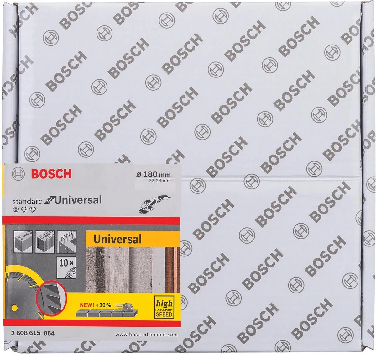 Bosch Professional Diamantschijf 180mm 22,23mm - 10 Stuks