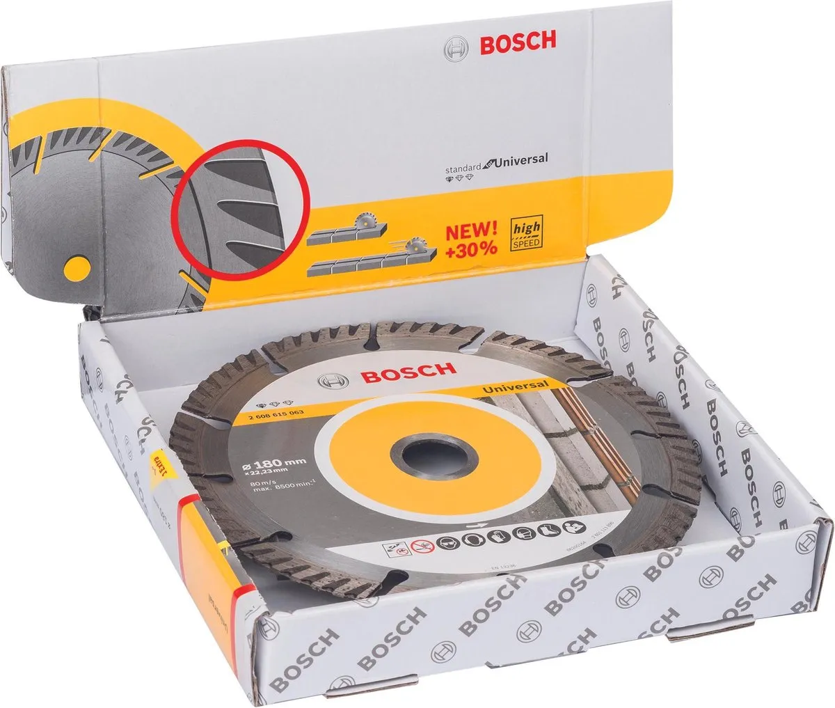 Bosch Professional Diamantschijf 180mm 22,23mm