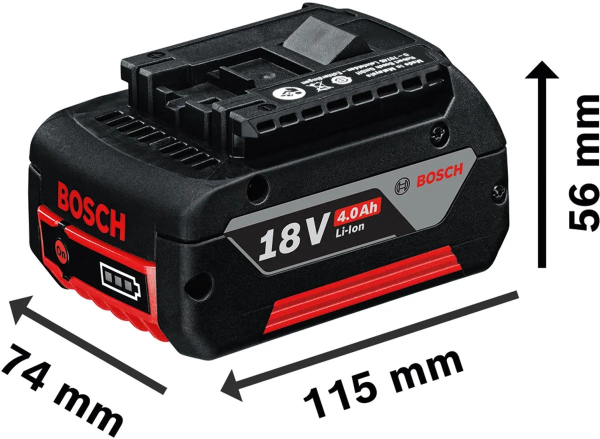 Bosch Professional GBA 18V 4.0Ah Accu - 4000mAh