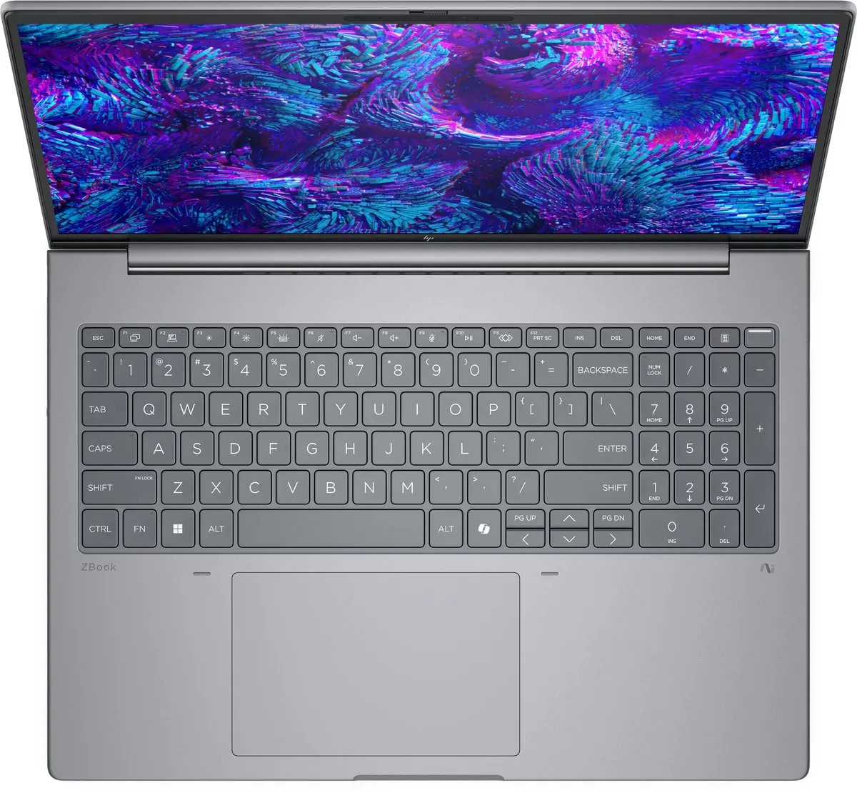 HP ZBook 8 G1i 16 Workstation - 32GB RAM 1TB SSD RTX 500 Ada - Zilver