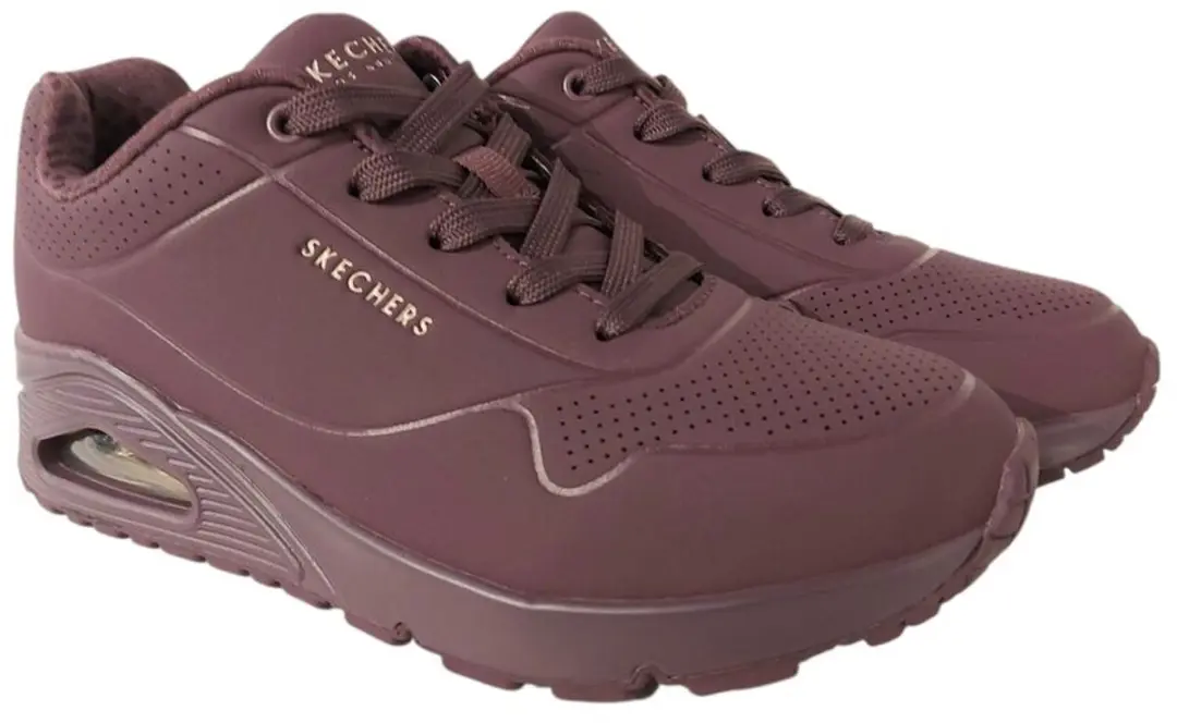 Skechers Sneaker 73690 WINE UNO Stand On Air Wine Paars