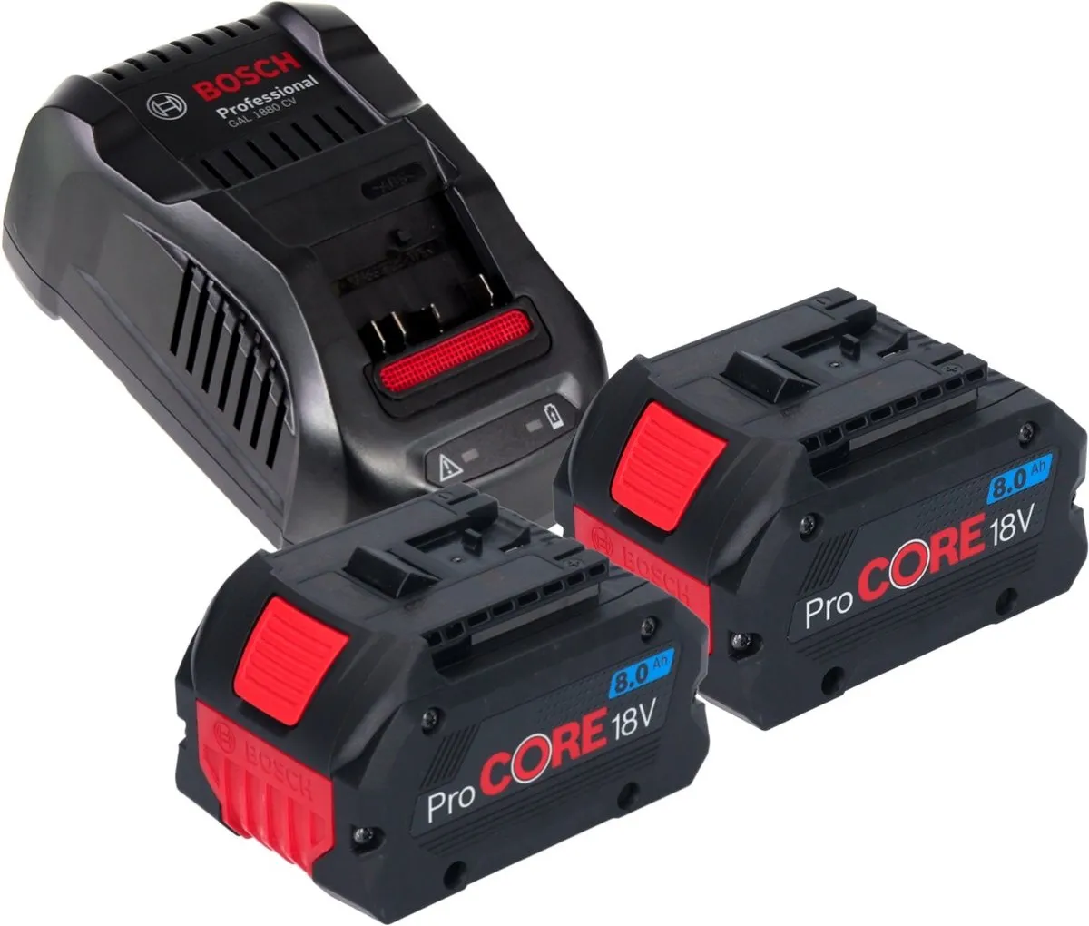 Bosch Professional GDS 18V-1000 Slagmoersleutel 1000Nm - 2x 8.0Ah