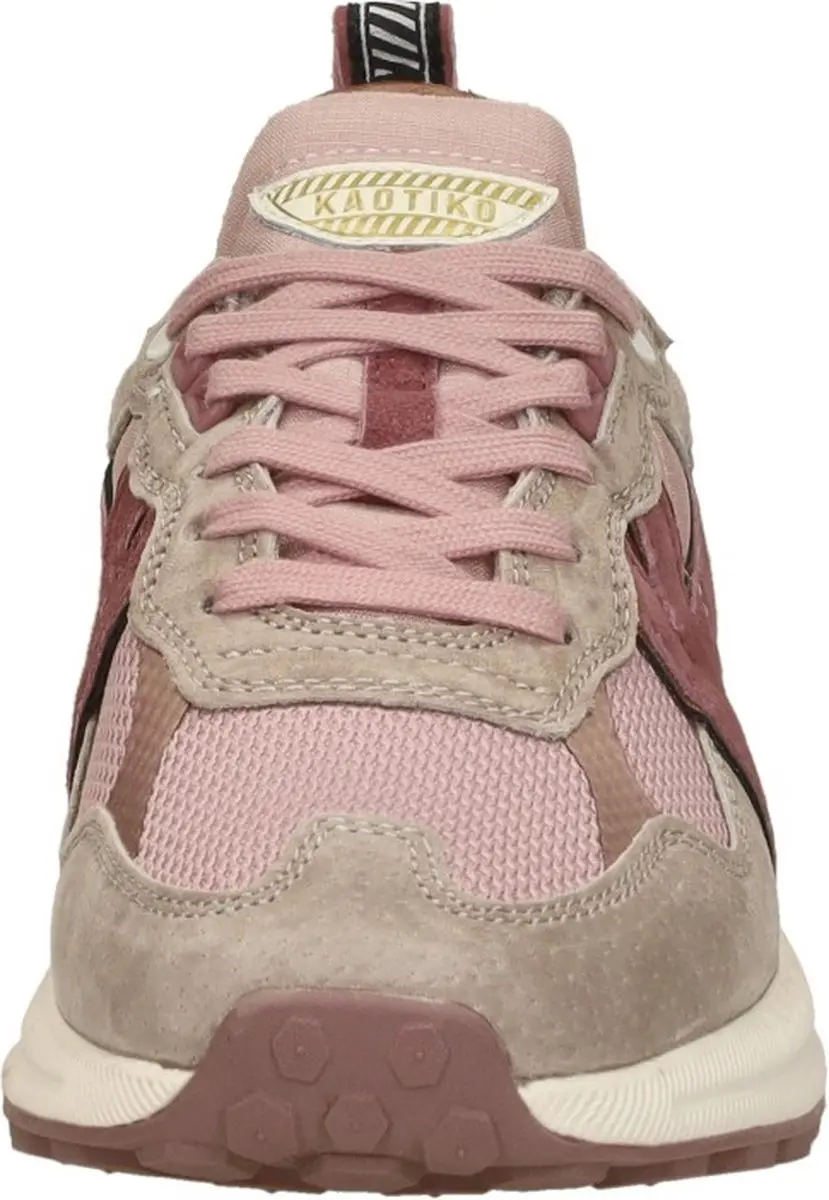 Kaotiko Detroit Faded Dames Sneakers - Rose Oud - Maat 38 - afbeelding 3 van 6
