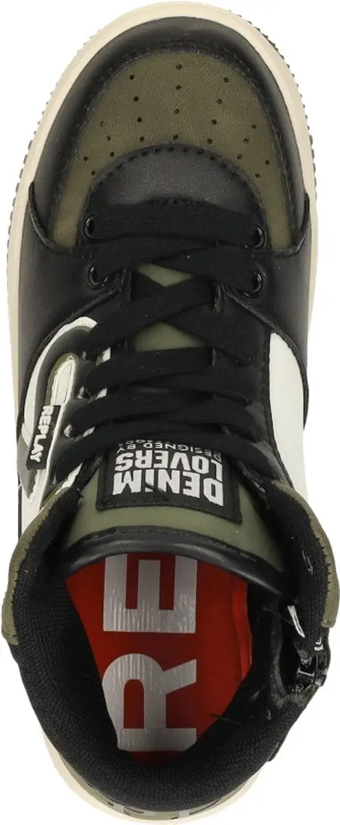 Replay Epic JR Mid Boy 4 Sneakers - Groen - Maat 29 - afbeelding 5 van 6