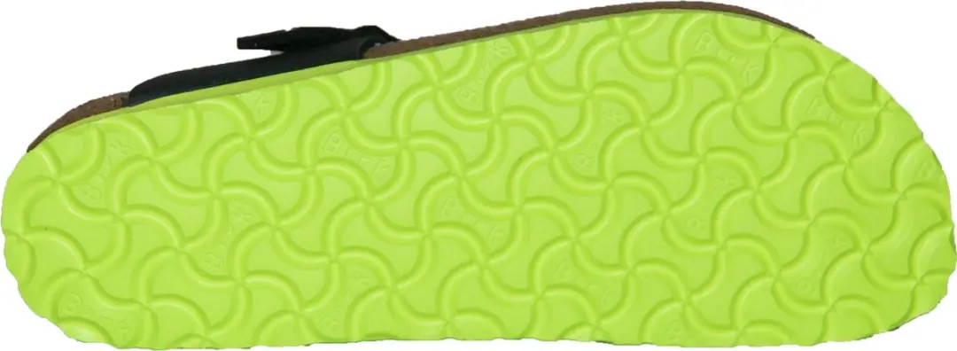 Birkenstock Gizeh Kids Teenslipper - 32 - Zwart/ Groen - afbeelding 4 van 6