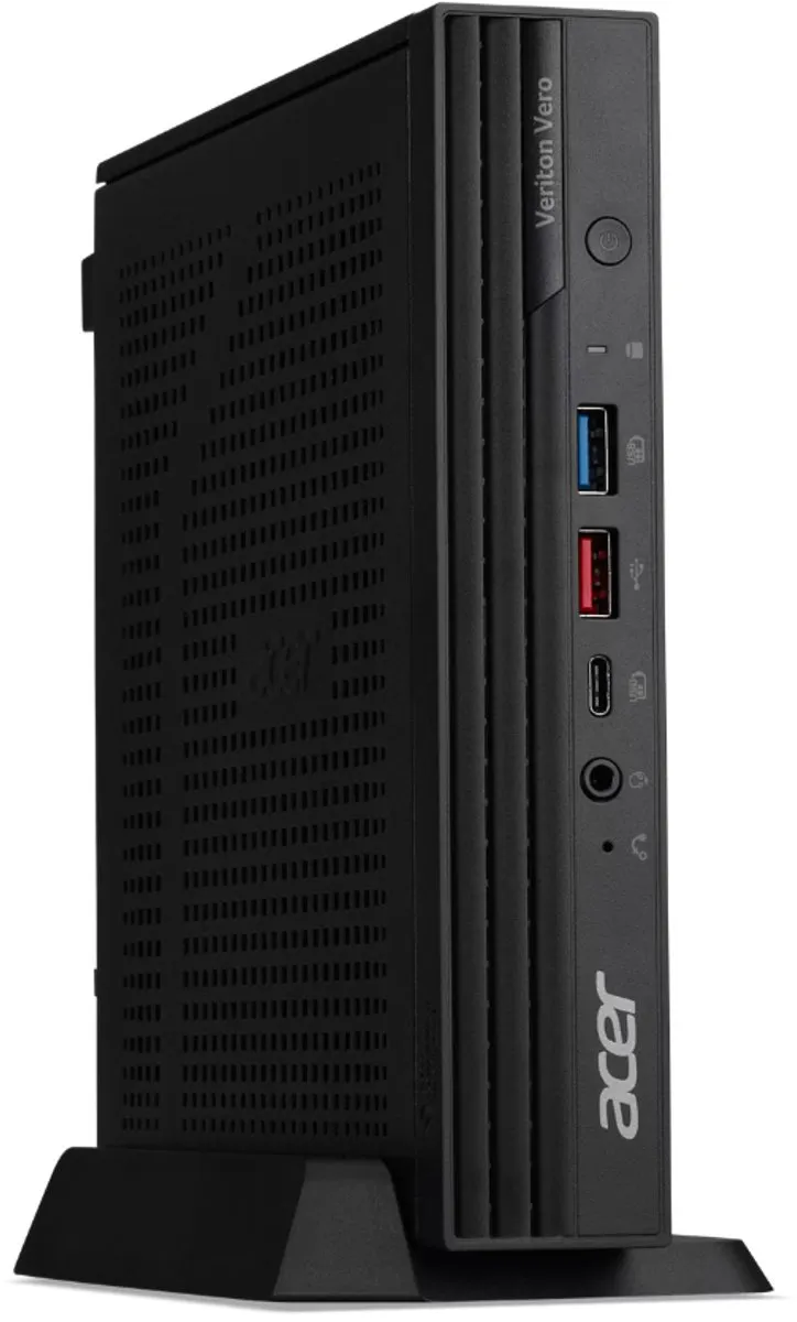Acer Veriton Vero N4720GT Mini PC - i5-14400 16GB 512GB SSD - Zwart