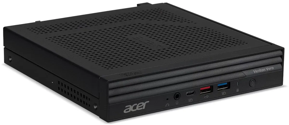 Acer Veriton Vero N4720GT Mini PC - i5-14400 16GB 512GB SSD - Zwart