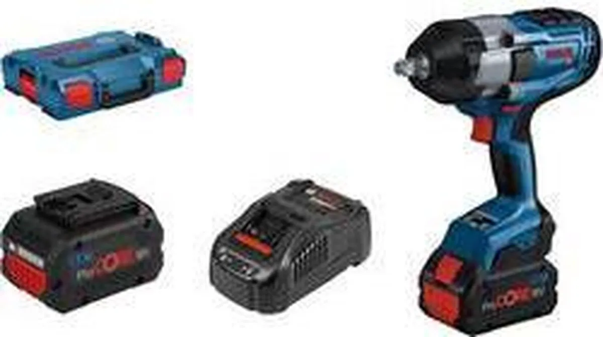 Bosch Professional GDS 18V-1000 Accuboormachine - 2x 5.5Ah Accu