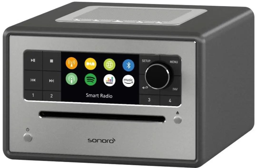 Sonoro Elite 2025 Internetradio CD-Speler 17331022 - Grijs