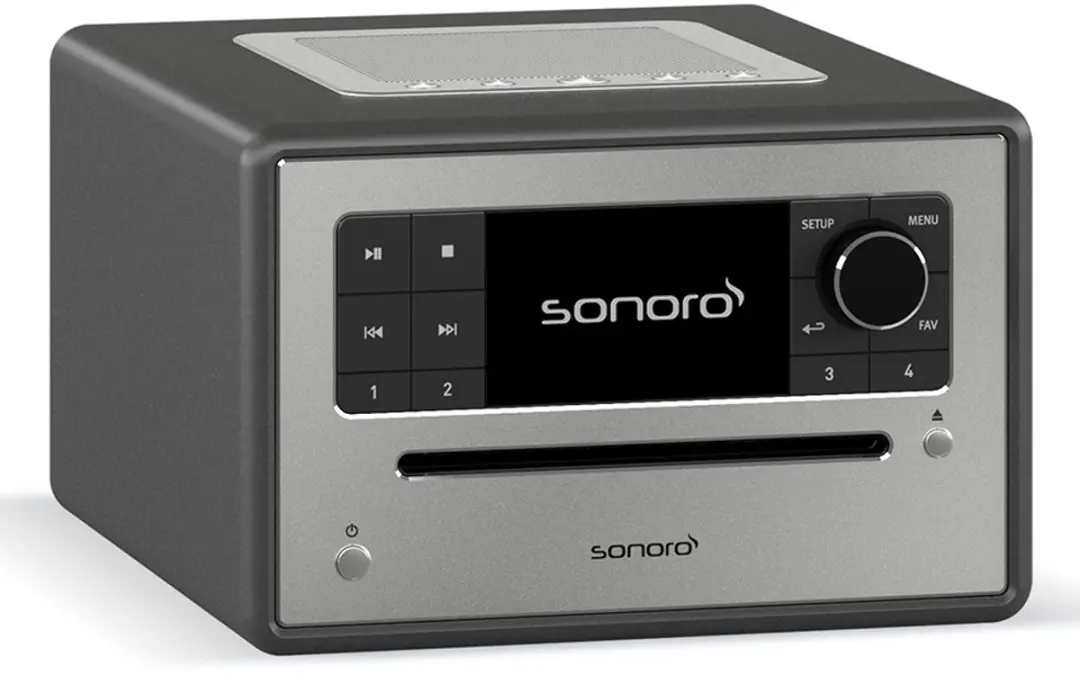 Sonoro Elite 2025 Internetradio CD-Speler 17331022 - Grijs