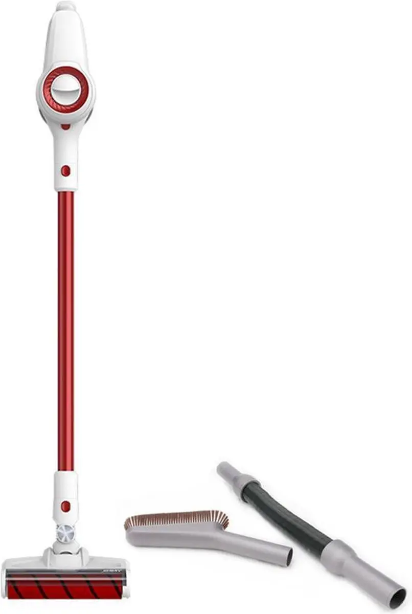 Xiaomi Jimmy JV51 Steelstofzuiger 400 Airwatts - Rood/Wit - afbeelding 3 van 6