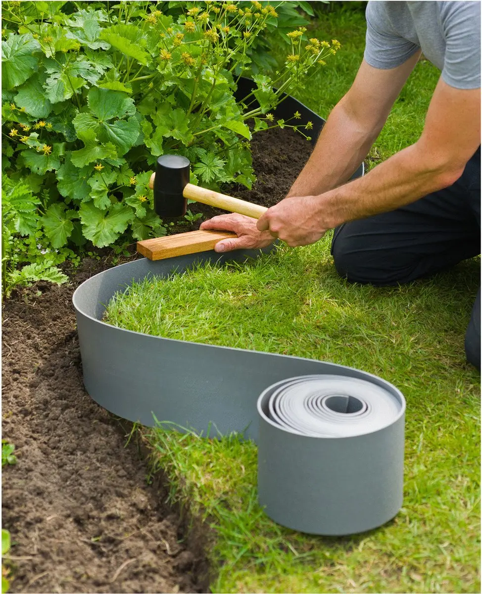 Nature Borderrand Grijs 7,5cm x 10m - 3mm - afbeelding 3 van 6