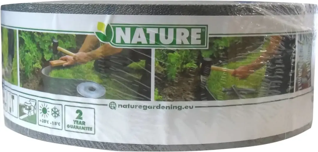 Nature Borderrand Grijs 7,5cm x 10m - 3mm - afbeelding 6 van 6